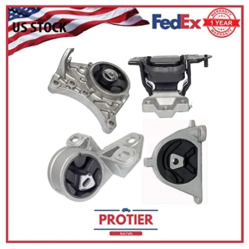 Westar Engine Motor & Transmission Mounts Etk-011 4Pcs Fit 01-07 Chrysler Town & Country 3.3L / 3.8L 2Wd 1