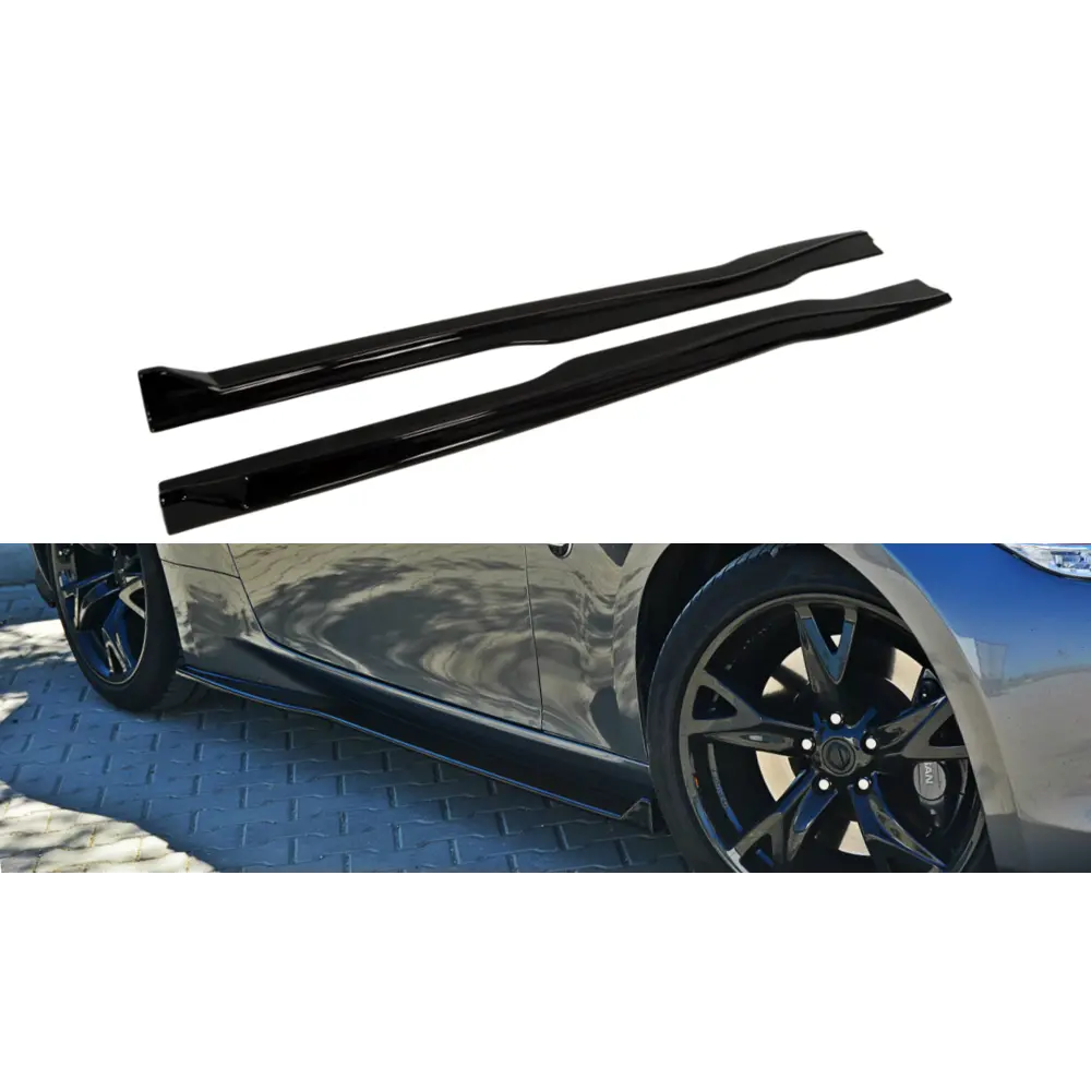 Maxton Design Front Splitter Nissan 370Z Front Lip 1
