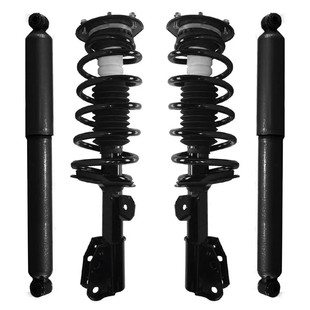 Unity 4-11233-251140-001 Front And Rear 4 Wheel Complete Strut Assembly With Gas Shock Kit 1