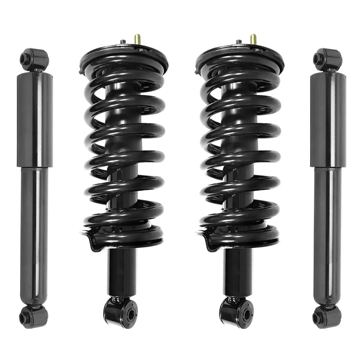 Unity 4-11300-255040-001 Front And Rear 4 Wheel Complete Strut Assembly With Gas Shock Kit 1