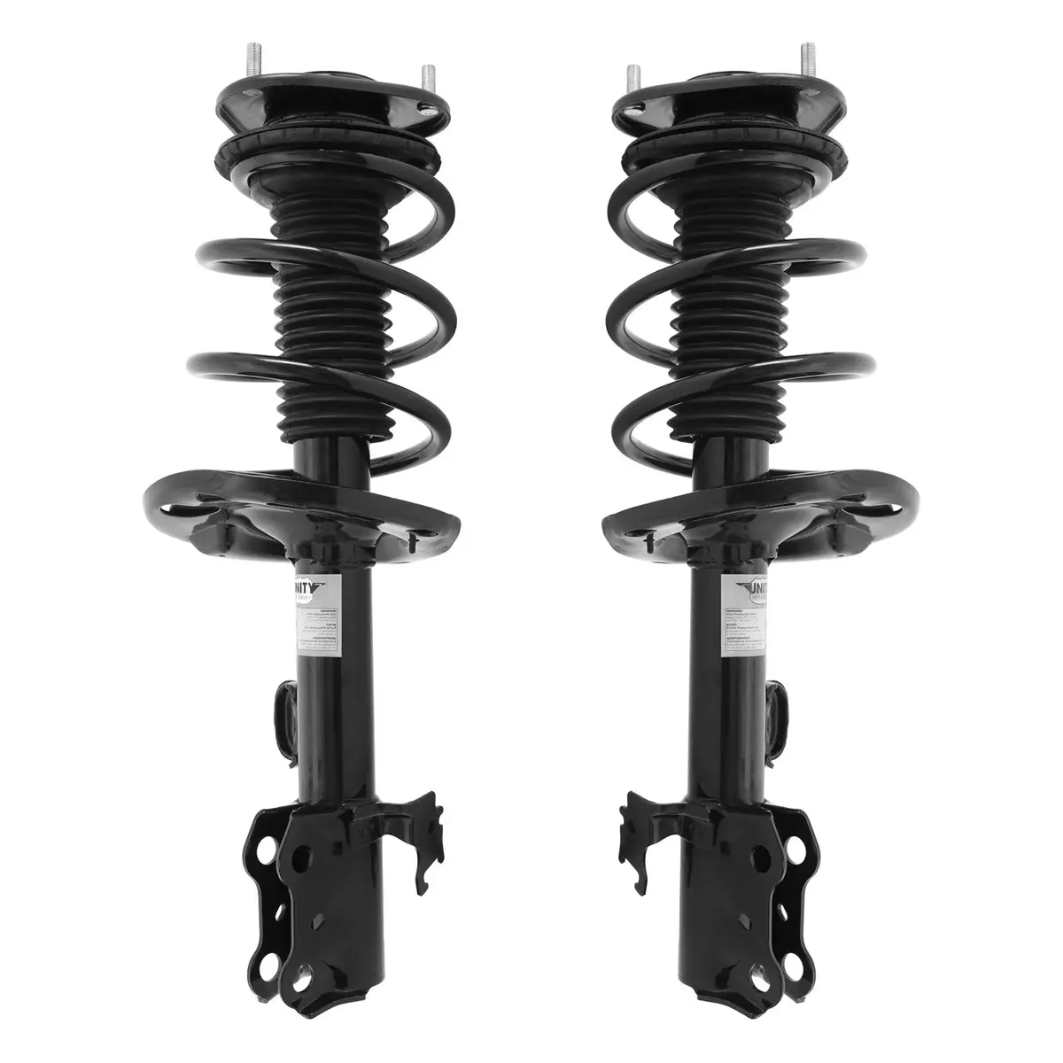 Unity Automotive 2-11253-11254-001 Front 2 Wheel Complete Strut Assembly Kit 2006-2008 Toyota Rav4 1