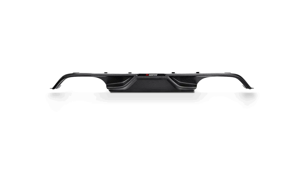 Akrapovic Bmw F85 F86 Rear Carbon Fiber Diffuser (X5 M & X6 M) 1