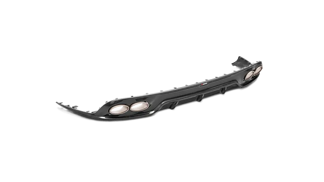 Akrapovič Porsche 991.2 911 Turbo Rear Carbon Fibre Diffuser 1
