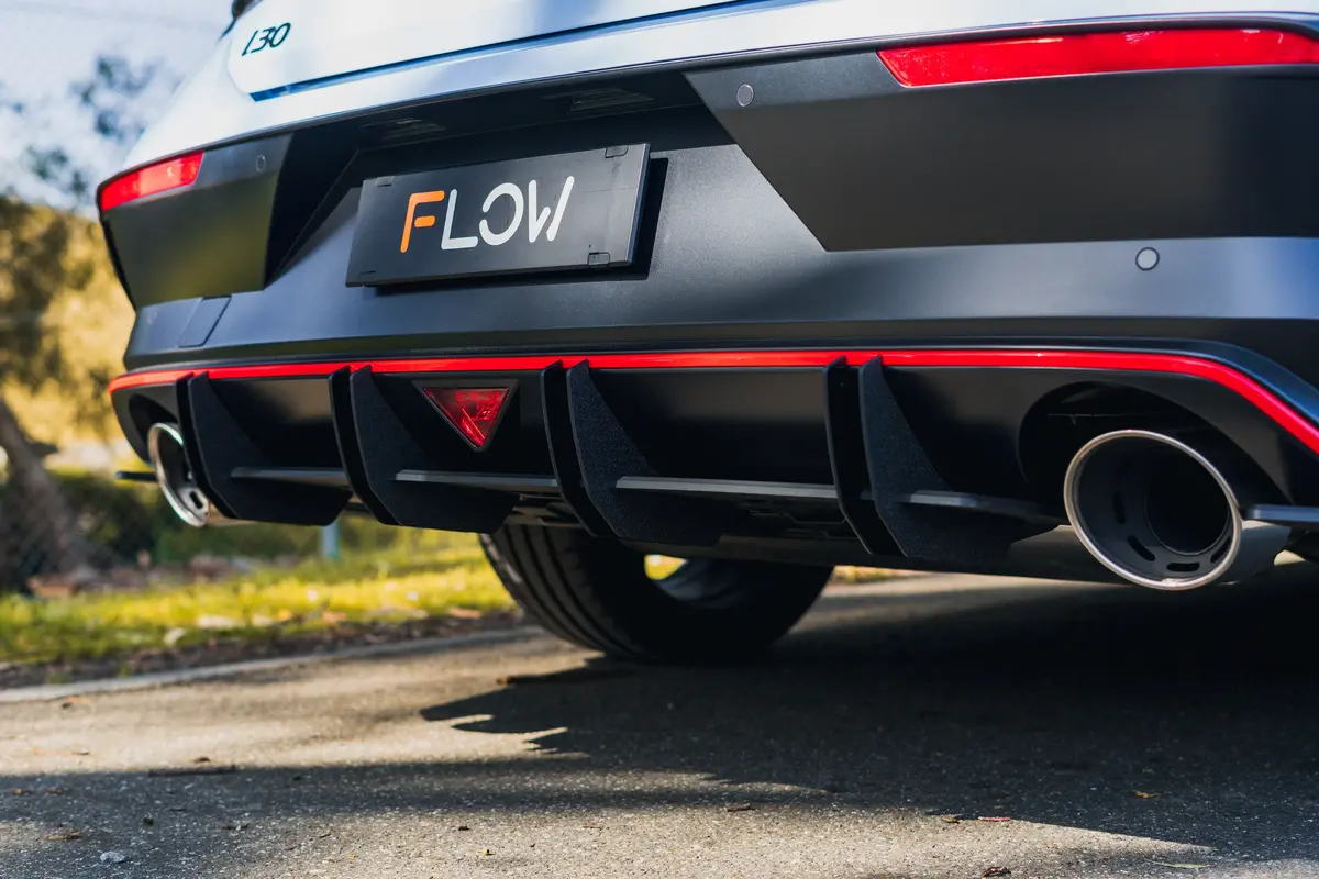 Flow Designs Cn7 V2 Elantra N Sedan Facelift V2 - 2024 Flow-Lock Rear Diffuser 1