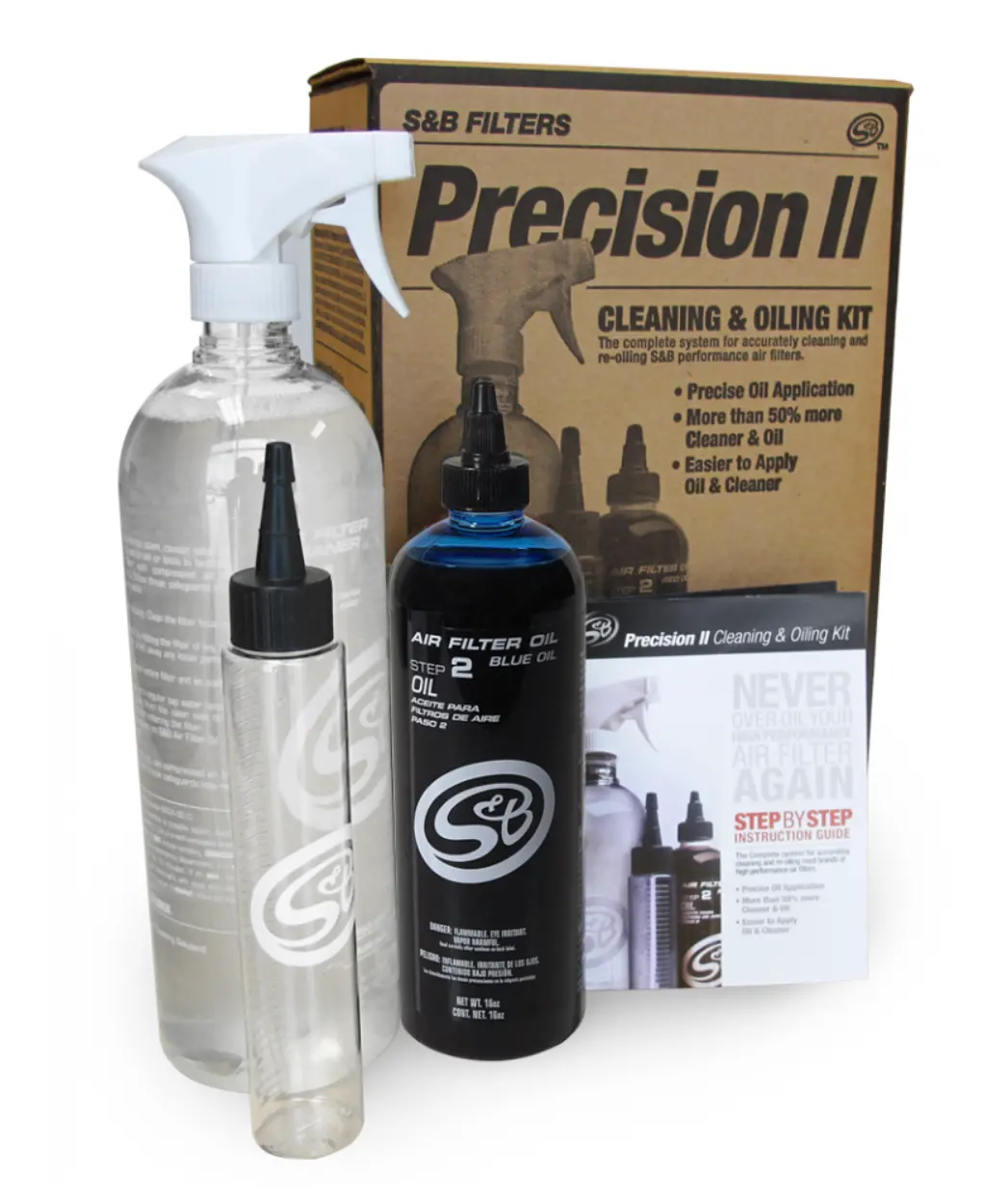 Bms Performance Air Filter Cleaning & Oil Kit *Scratch & Dent* 1