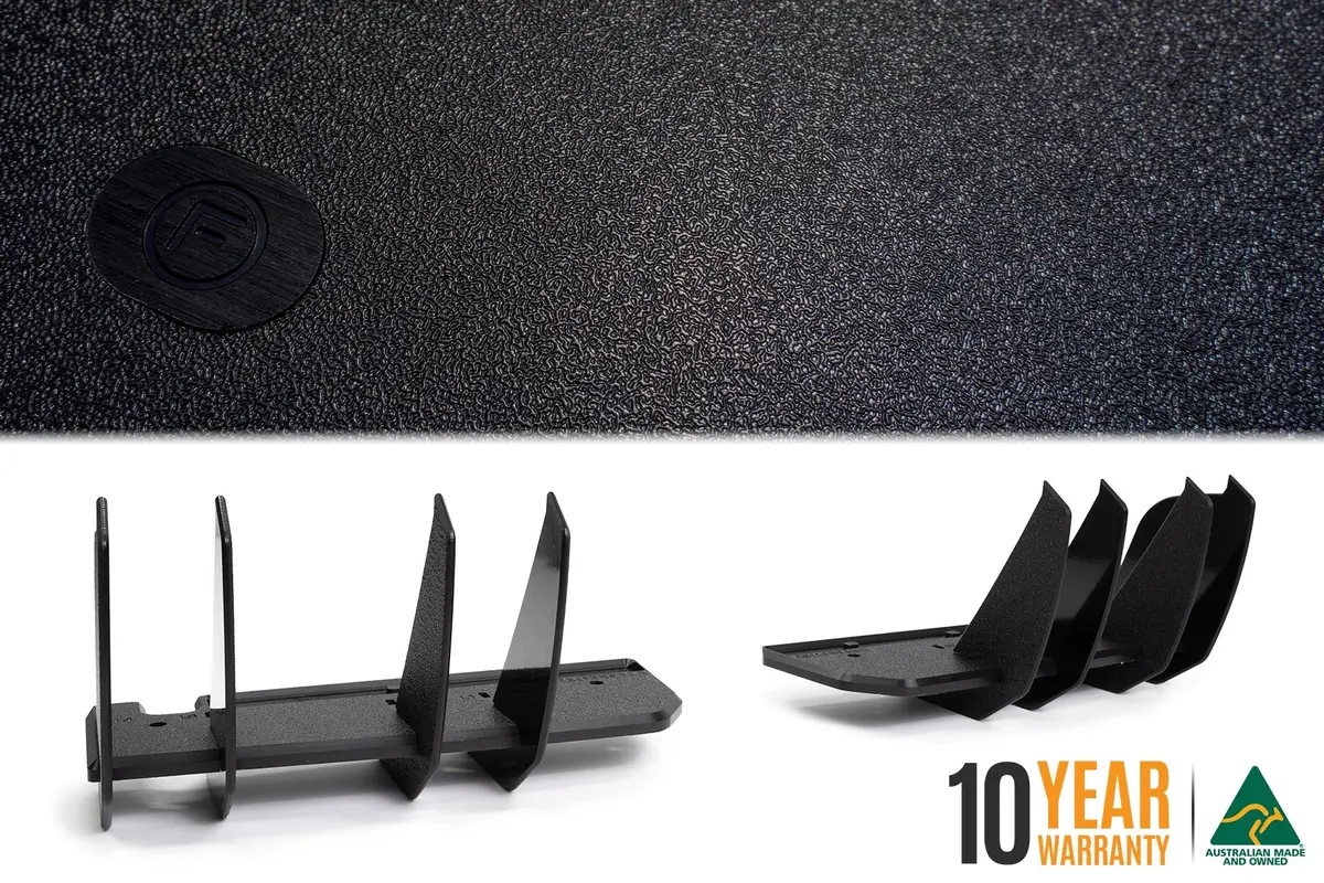 Flow Designs Corolla Gr Flow-Lock Rear Diffuser (Textured) 1