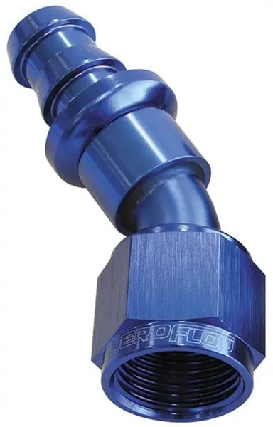 400 Series 30° Push-Lock Hose End – -8An Fitting (Af417-08) 1