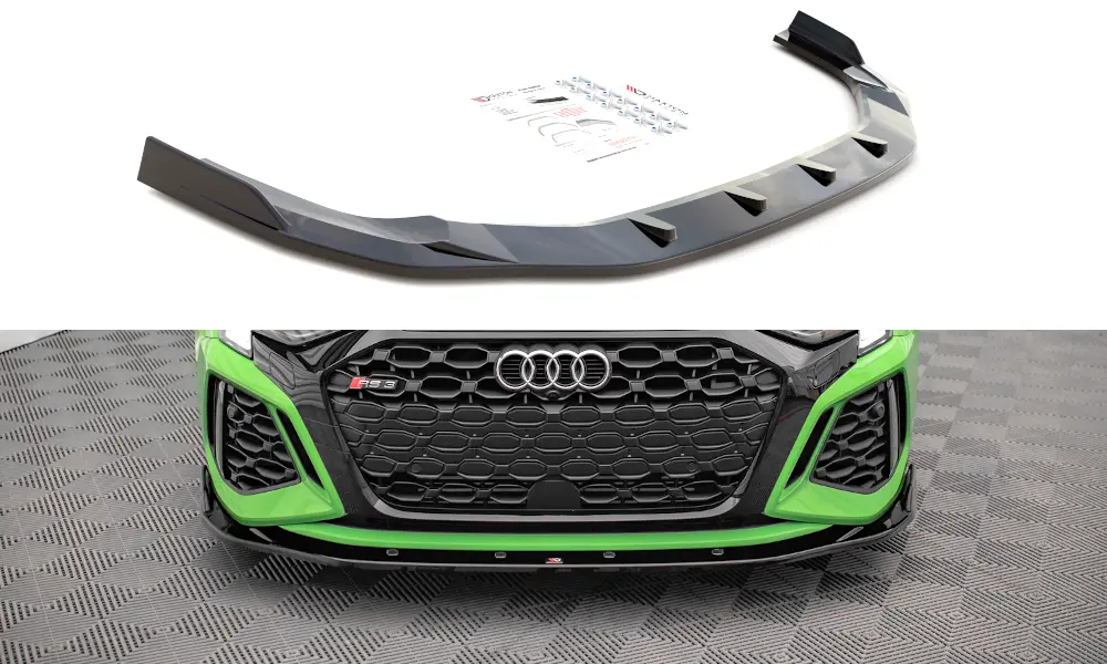Maxton Design Front Splitter V.2 Audi Rs3 8Y Front Lip 1