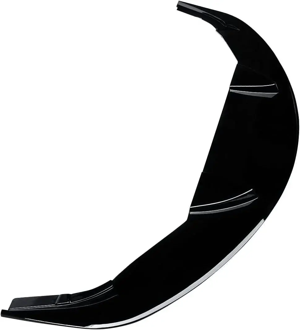 Exon Gloss Black Art Style Front Splitter For Toyota Supra A90 1