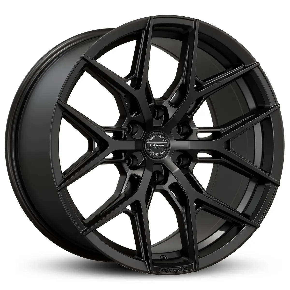 Gt Form Wheels Gfs1 Satin Black 1