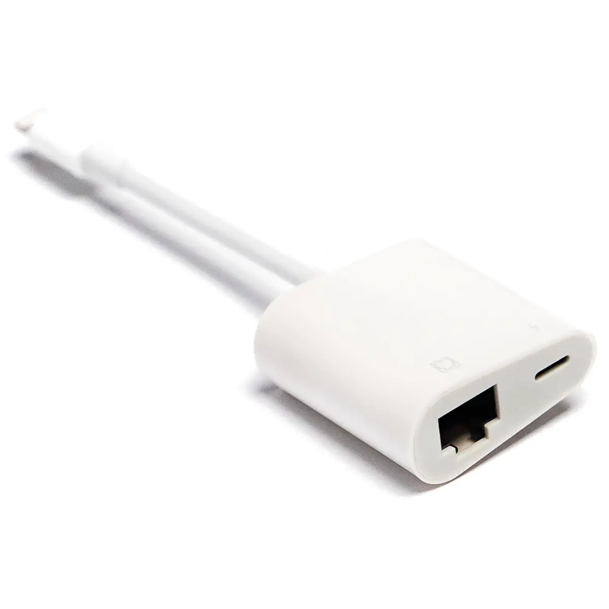 Lightning To Ethernet Adapter - Rj45 Enet Lan Network Adapter - Plug & Play With Charge Port - Supports 100Mbps - Iphone & Ipad Ios 10.3.3 To Ios 14.8.1 - Tuning, Diagnostics & Coding Via. Apple Ipad Or Android Device For Bmw Mini Supra 1