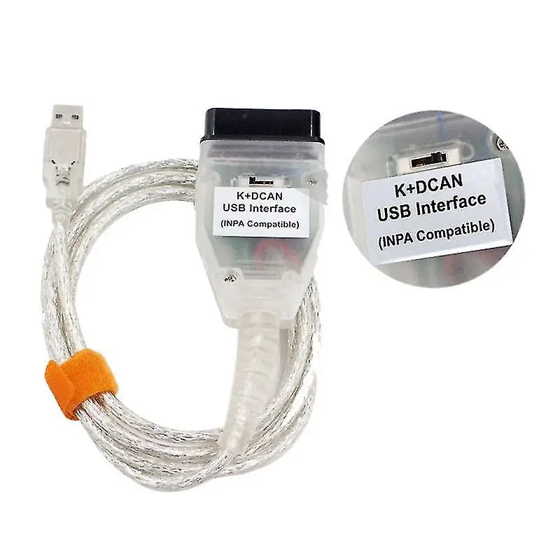 Mode Inpa K+Dcan Obdii Cable W. Switch K-Line + D-Can Interface Tuning, Diagnostics & Coding For Bmw E-Series Tune 1