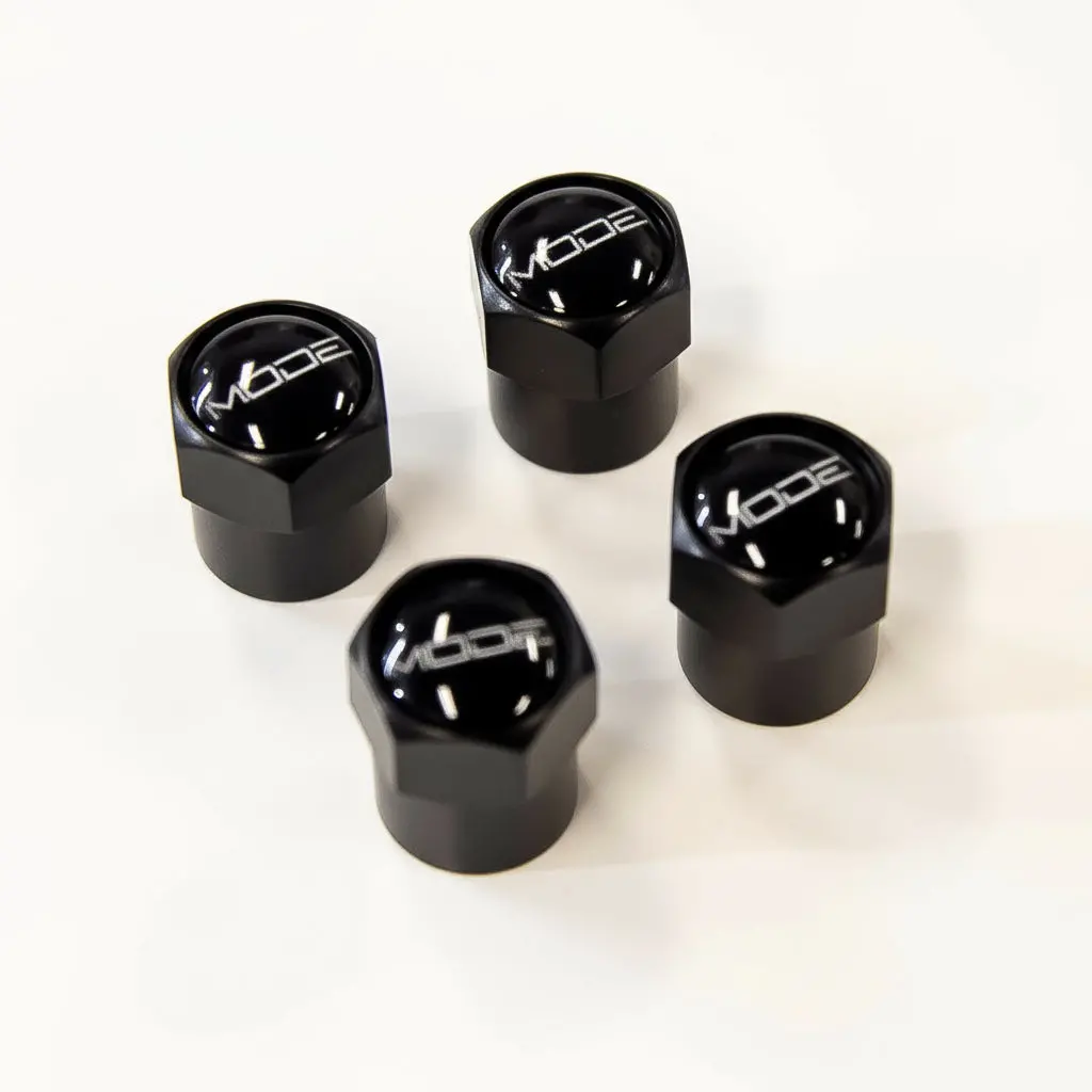 Mode™ Tyre Valve Stem Caps Black 1