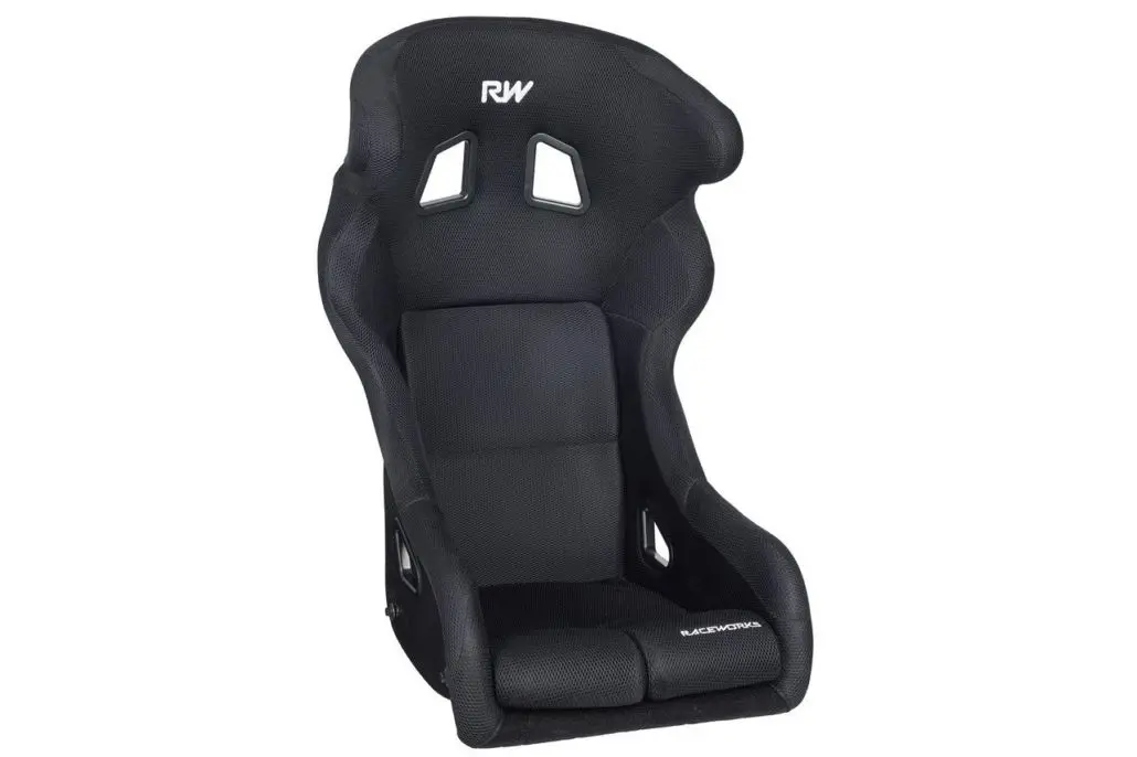 Carbon Fibre Motorsport Winged Seat Black 404 Fia Cams Mas Approved (S-M) 1