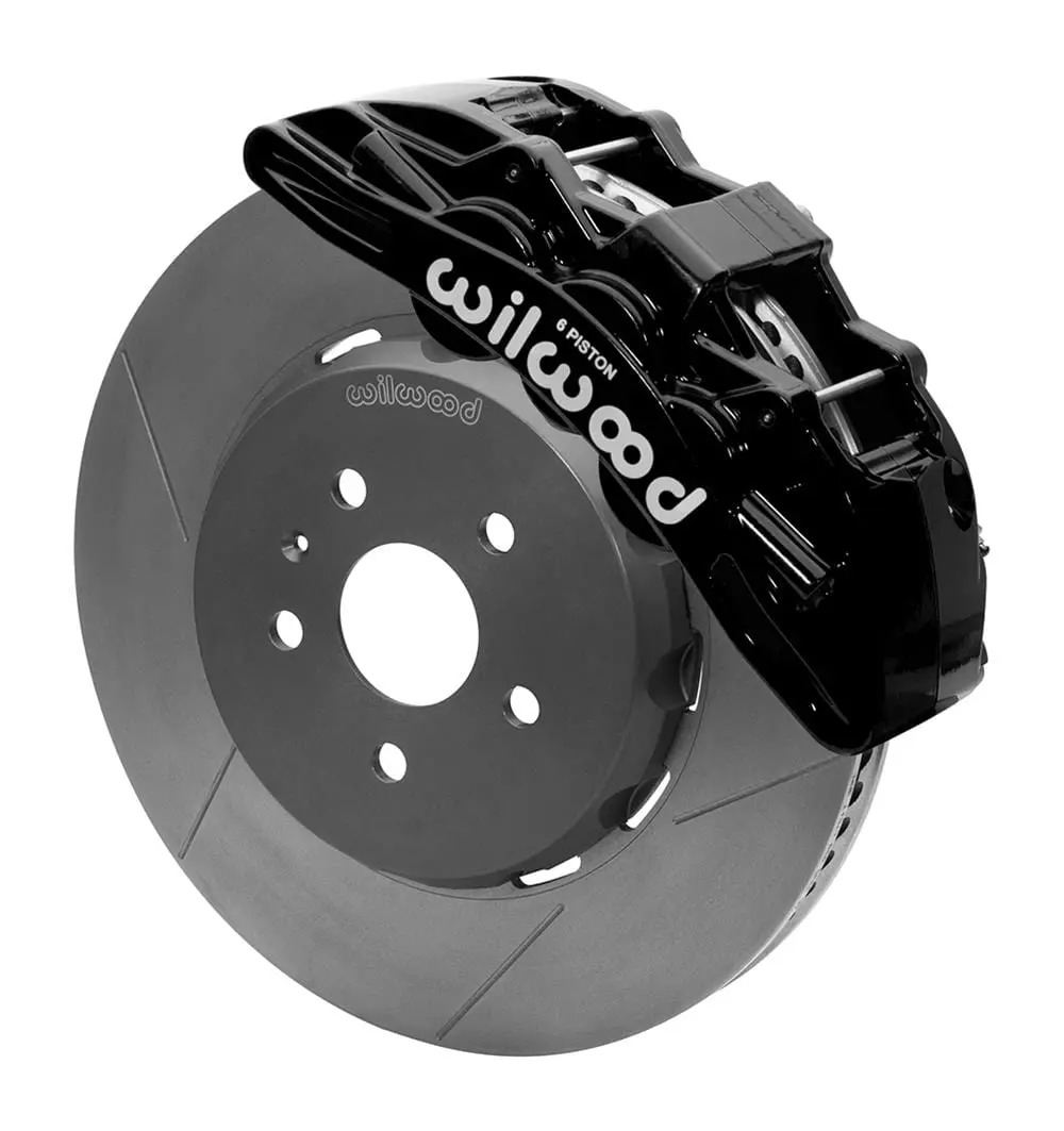 Wilwood Sx6R Big Brake Front Kit – Six-Piston Calipers With Slotted Rotors (140-15431) 1