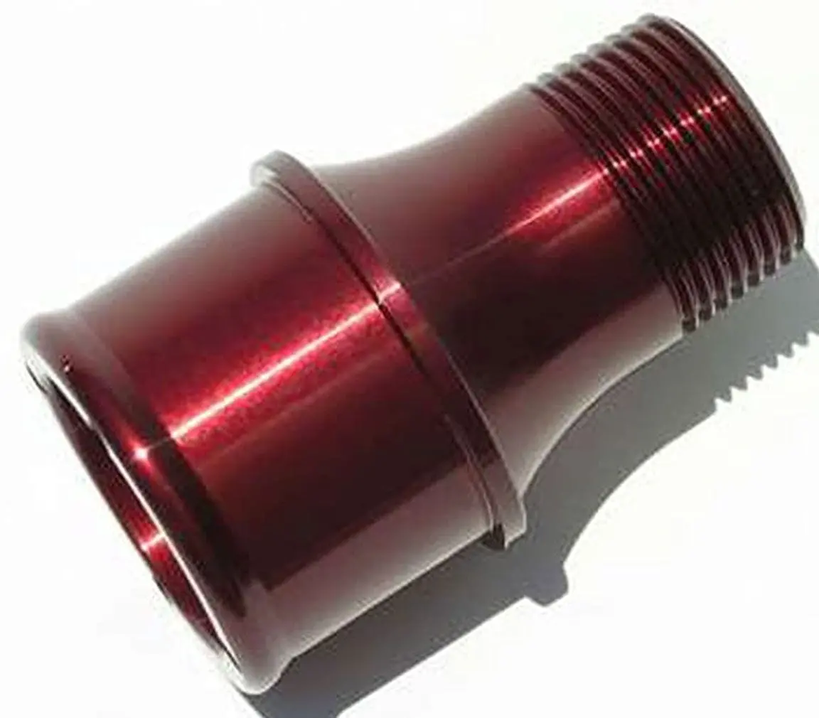 Inlet Fitting, For 100 Series Electric Water Pumps Red Finish Mzwp1175R 1