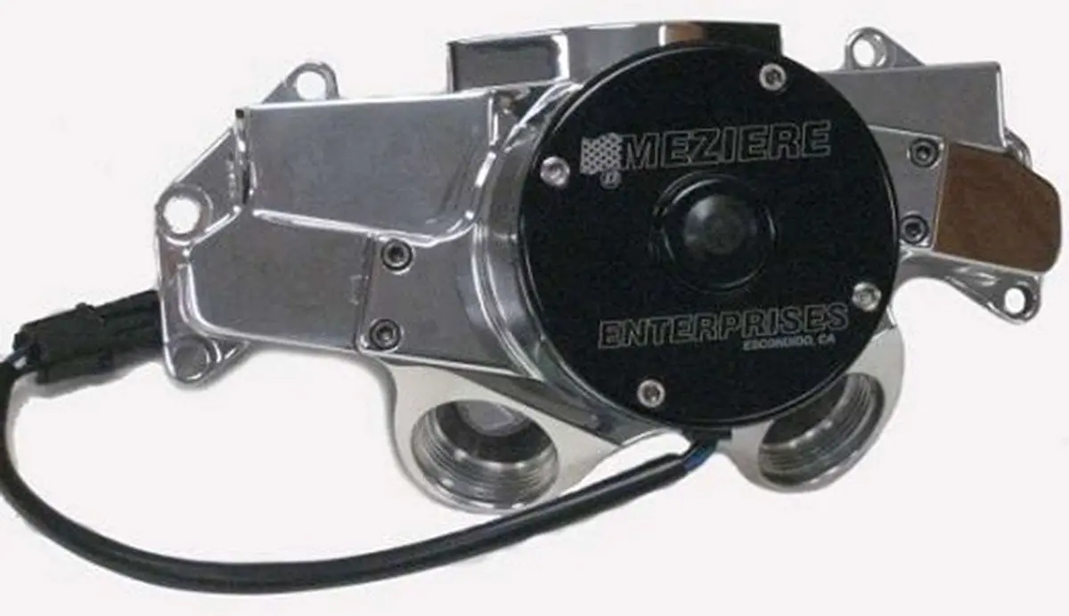 Polished High-Flow Electric Water Pump For Chrysler Big Block Engines 1