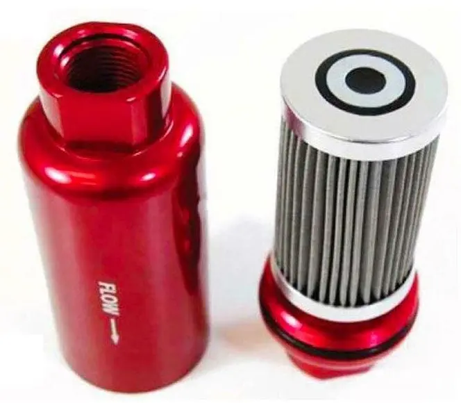 60-Micron High-Pressure Inline Fuel Filter With -10 Orb Inlet/Outlet Fittings (Rpcr5431) 1